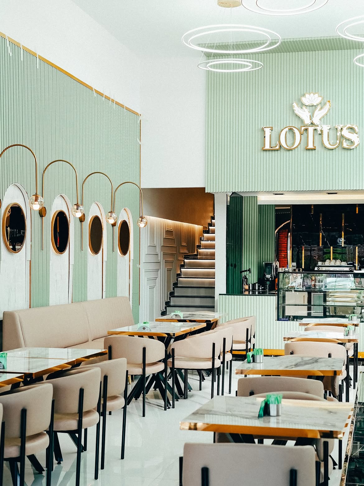 Lotus Ateşkule giriş ve merdiven tasarımı