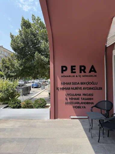 Pera Mimarlık ofis giriş detayı